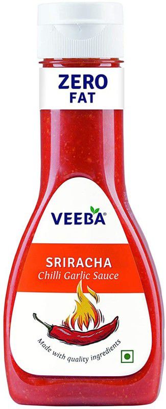 VEEBA Sriracha Chilli Garlic Sauce Zero Fat 320g Sauces & Ketchup  (320 g)