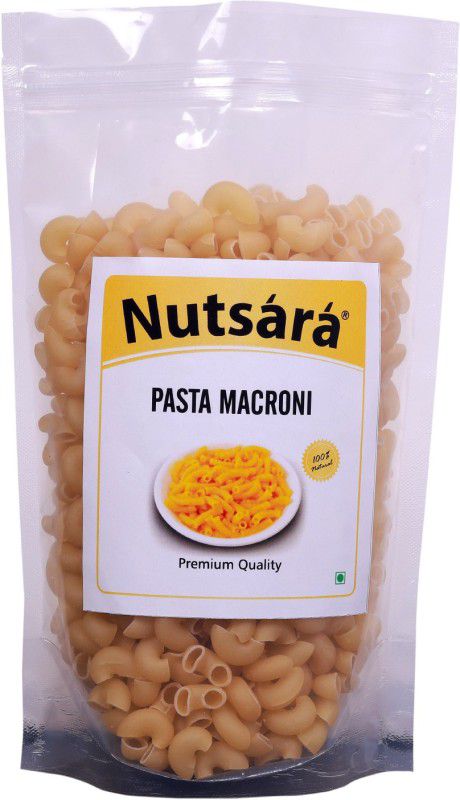 nutsara Pasta Macaroni , Whole Macroni Elbow 400gm Macaroni Pasta  (400 g)