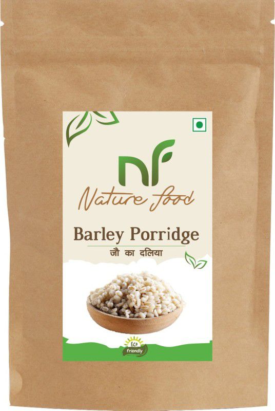 Nature food Best Quality Barley Porridge / Jau Daliya - 1kg Pouch  (1 kg)