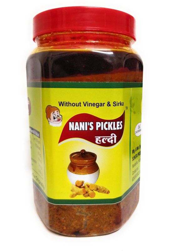 NANI'S PICKLES Ginger Turmeric Pickle [ 1 KG Pure Home Made Without Chemical Preservative - ] [ Pack of 1 ] Ginger Pickle  (1 kg)