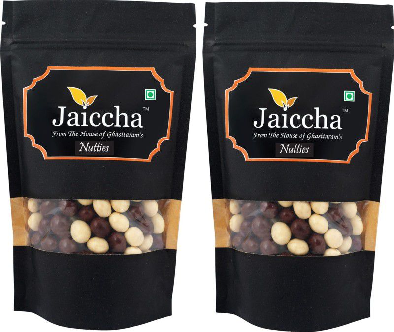Jaiccha Ghasitarm Nutties 400 gms in Black Paper Pouch Truffles  (2 x 200 g)
