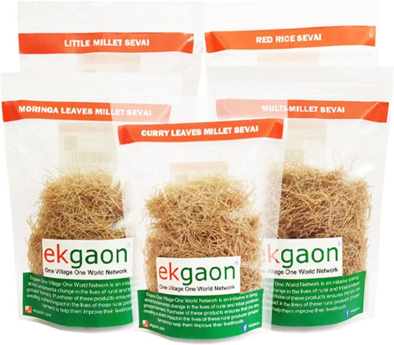 Ekgaon Healthy Sevai Combo-2 Vermicelli 1 kg  (Plain)