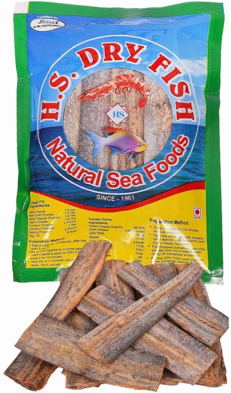 H.S Dry Fish Dry Ribbon Fish 100g Slices 100 g  (Pack of 1)