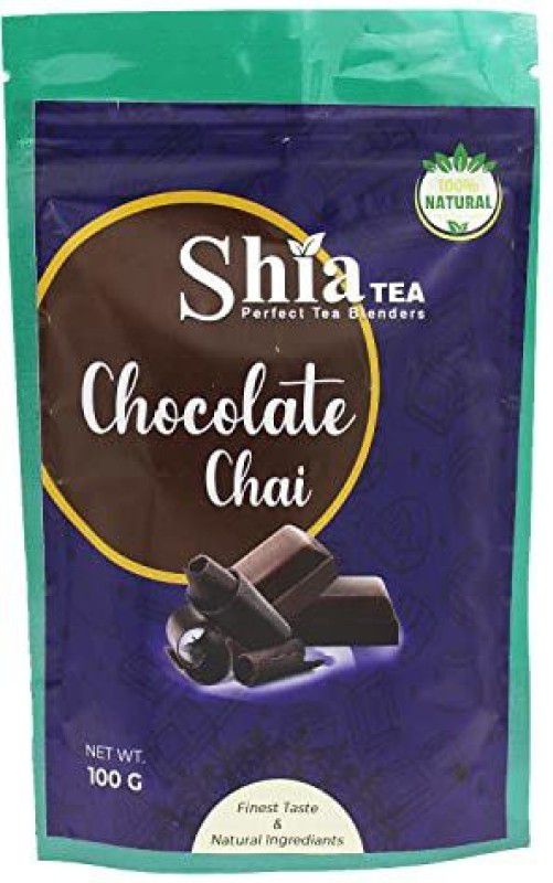 shia tea Chocolate Chai Chocolate Black Tea Pouch  (100 g)