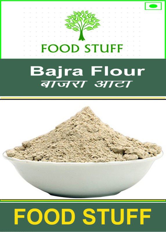 FOOD STUFF Best Quality Bajra Atta/Millet Flour - 3000g  (3000 g, Pack of 2)