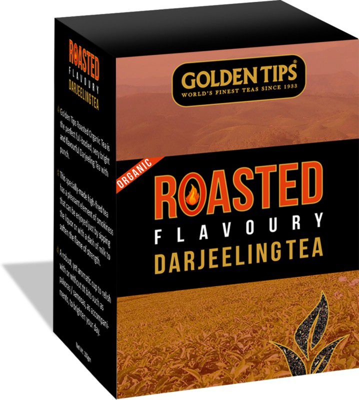 Golden Tips Darjeeling Roasted Flavoury Organic Black Tea Box  (250 g)