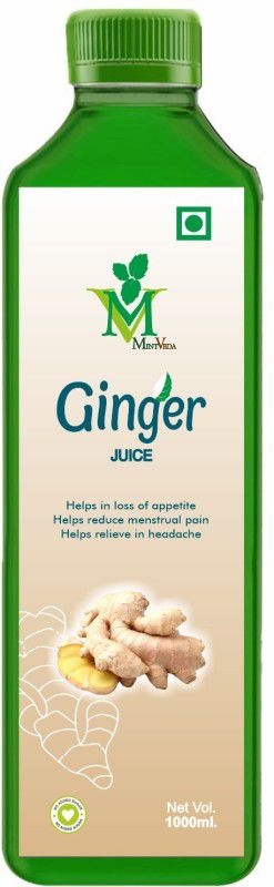 MInt Veda Ginger Sugar Free Juice  (1 L)