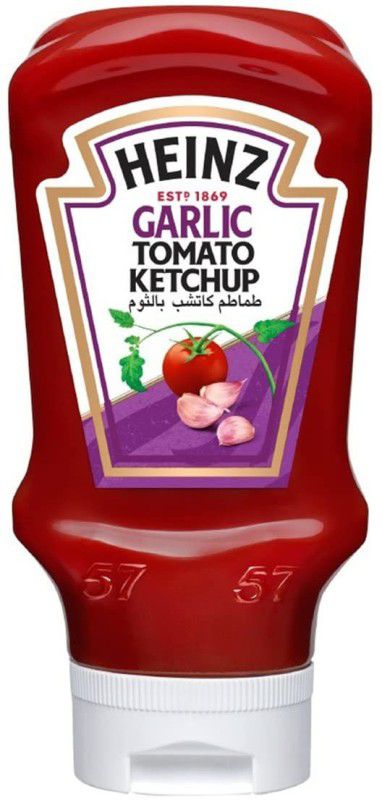 HEINZ Garlic Tomato Ketchup,460g Ketchup  (460 g)
