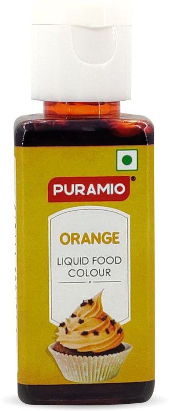 PURAMIO Liquid Food Colour - Orange  (50 ml)