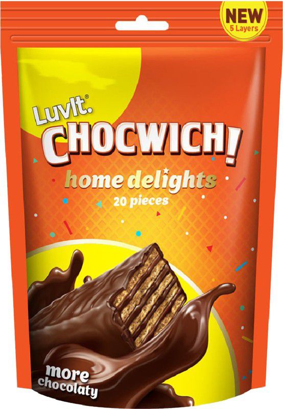 LuvIt Chocwich Home Pack Bars  (160 g)