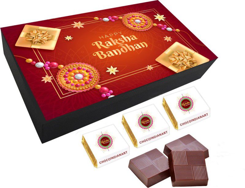 CHOCOINDIANART Lovely Raksha Bandhan, 06pcs Delicious Chocolate Gift, Truffles  (6 Units)