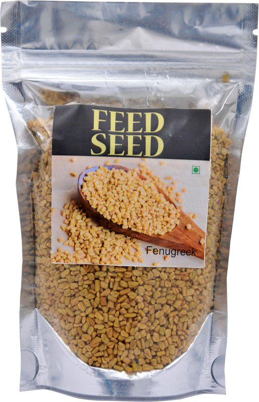 FeedSeed Natural Dried Fenugreek Seeds, Whole Methi Dana Seeds ,Indian Spices & Masala use in Hormone Balance 1 kg  (1 kg)