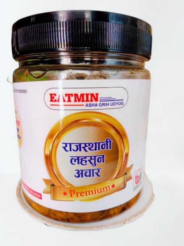 eatmin Premium ( Rajasthani Lahshun ) Garlic Pickle  (400 g)