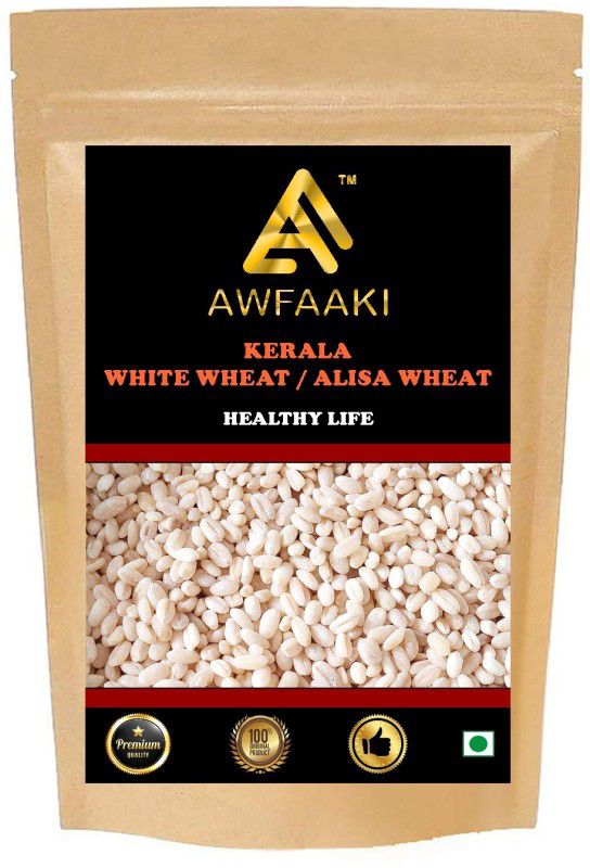 AWFAAKI WHITE WHEAT / ALISA WHEAT / ALEESA WHEAT / ALSA WHEAT (SUBSTITUTE OF FLOUR) 3 KG Whole Wheat  (3 kg)