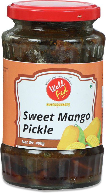 wellfed Sweet Mango Pickle 400g Mango Pickle  (400 g)