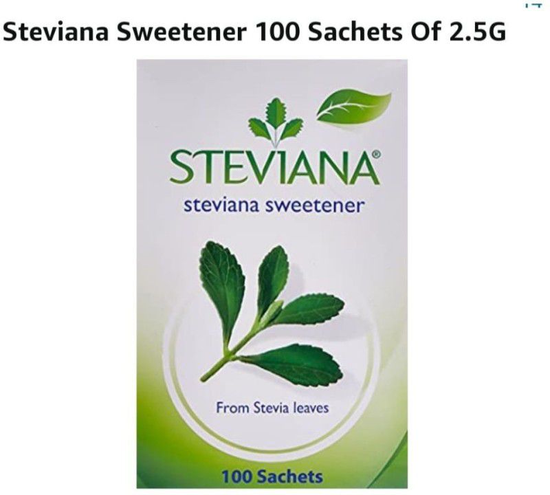 Steviana Stevia Leaves 100 Sachets Sweetener (250g) Sweetener  (250 g)