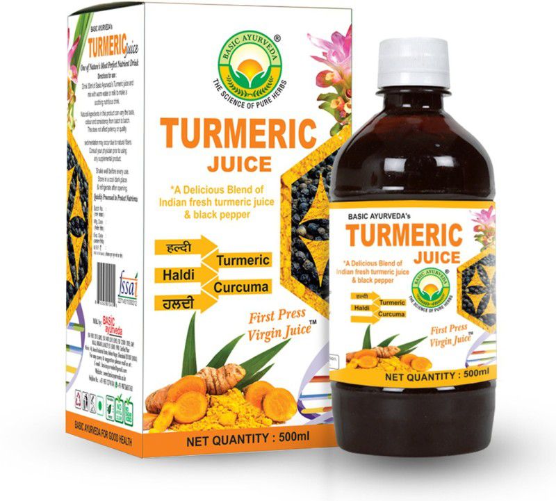 Basic Ayurveda Turmeric Juice  (3 x 500 ml)