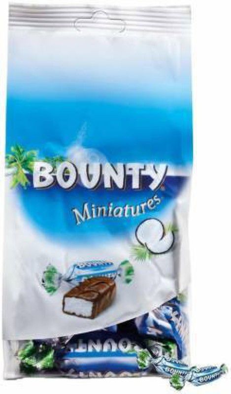 BOUNTY MINIATURES IMPORTED CHOCOLATE BAG Bars  (220 g)