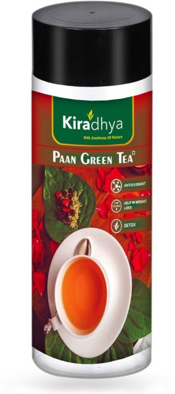 Kiradhya Trading PAAN GREEN TEA 50 GRAM - Kills bacteria, Good for Liver, Rich in Vitamin C Green Tea Plastic Bottle  (50 g)