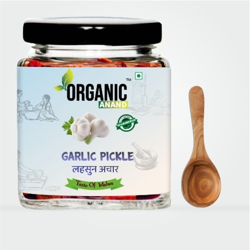 Organic Anand Garlic Pickle ( Lahsoon Ka Achaar ) Mixed Pickle  (250 g)