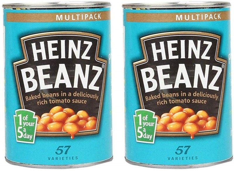 HEINZ Baked Beans 415g (Pack of 2) Beans  (830 g, Pack of 2)