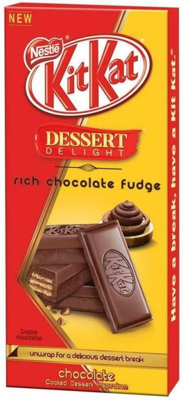NESTLE KitKat Dessert Delight Rich Chocolate Fudges  (150 g)