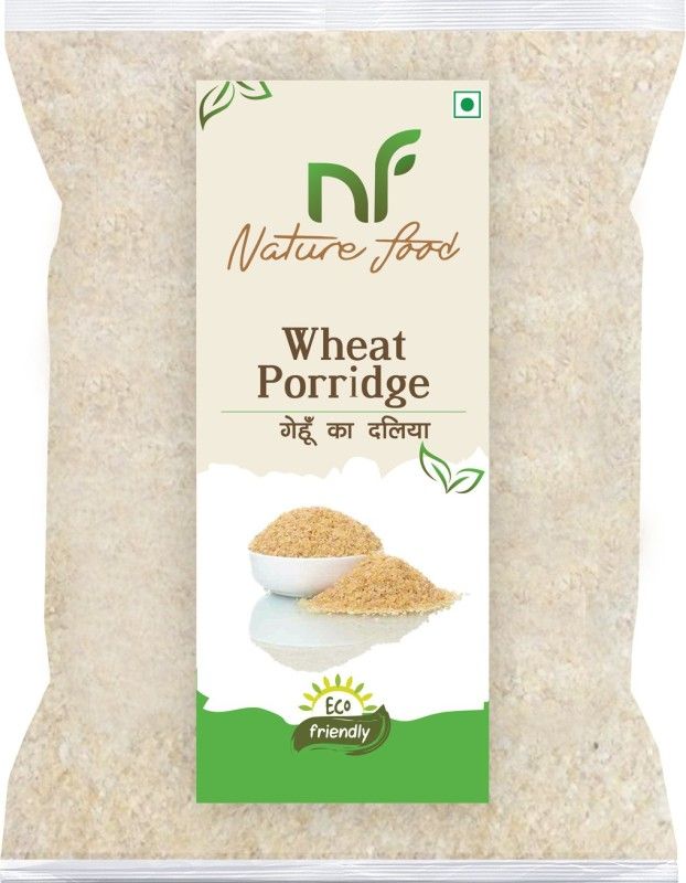 Nature food Best Quality Wheat Porridge /Gehun Daliya - 2KG Pack Pouch  (2 kg)