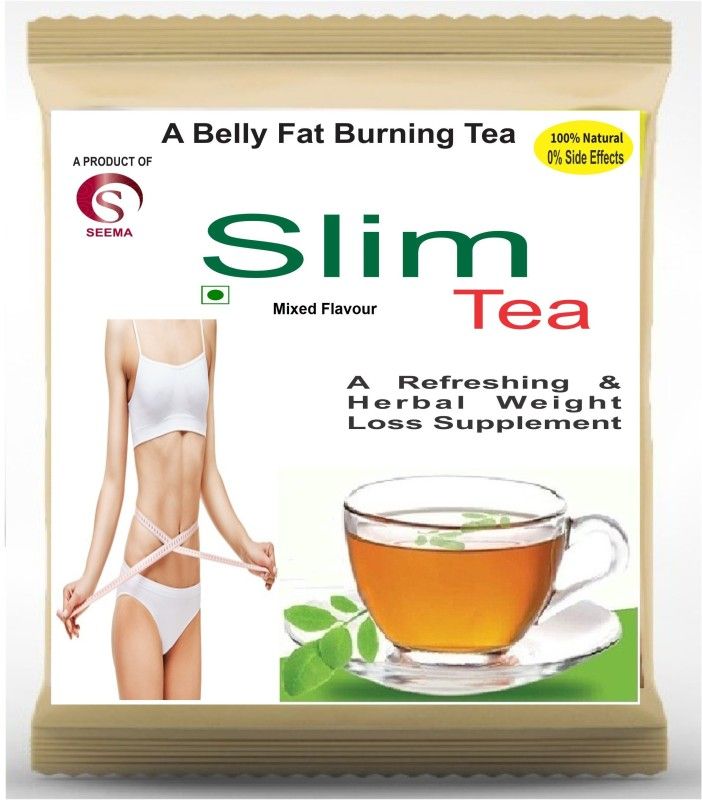 Seema SLIM TEA - HELPS IN REDUCING WEIGHT LOSS, UNNECESSARY FAT,PACK OF 150g Pouch. Ginger Infusion Tea Pouch  (100 g)