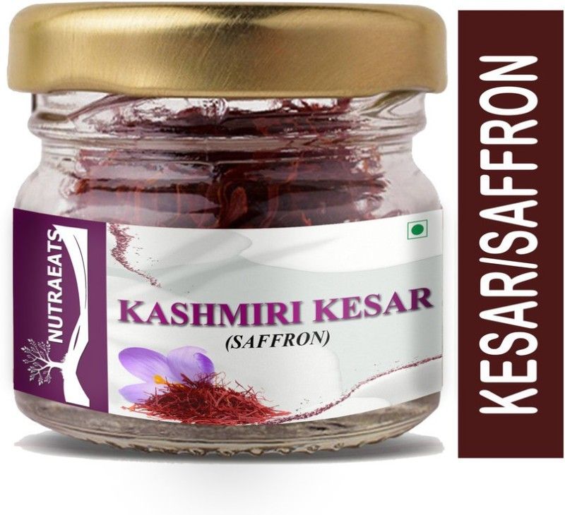 NutraEats Natural, Pure and Organic Finest, Grade Kashmiri Kesar / Saffron (5g) Pro  (5 g)