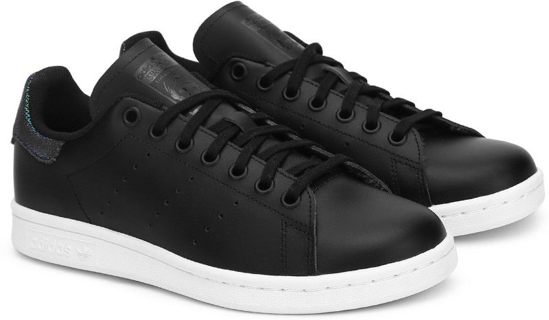 Lace Sneakers For Boys  (Black)