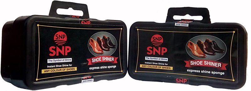 SNP Shoe Shiner Natural (Pack of 2) Shiner  (70 ml, Natural)
