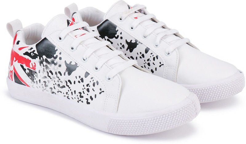 Earton Casual Shoes For Men Waliking,Sneakers,Loafers,Canvas casual shoes Navy Sneakers For Men  (White)
