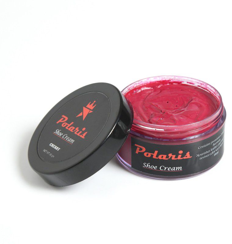 Polaris High Shine (Cherry) Leather Shoe Cream  (Purple)