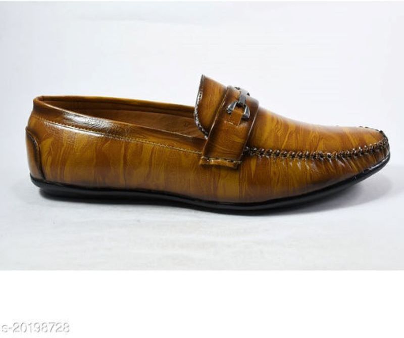 DAMOGI Men's Stylish Partywear Casual Loafers with a classy look Try it Now! Loafers For Men  (Tan)