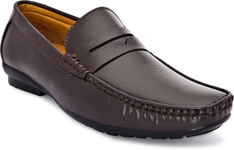 Cobblerstone Luxury Men's Loafer Shoes || Exclusively Handmade Ultra Premium Genuine Leather Shoes for Men Loafers For Men  (Brown)