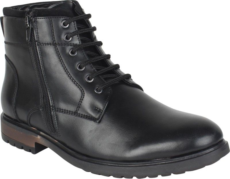 EC 6614 Boots For Men  (Black)