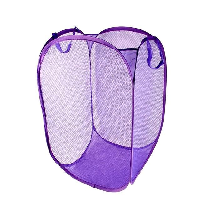 Foldable Pop Up Dirty Clothes Storage - Purple