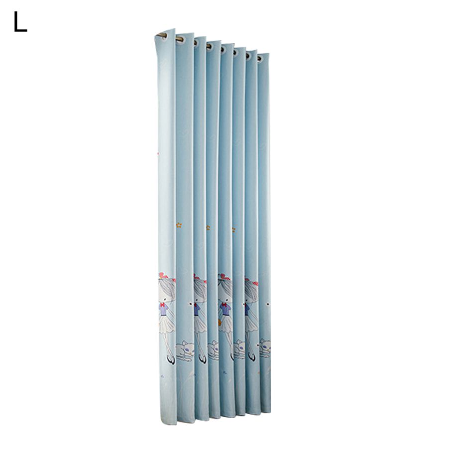 Light Filtering Window Curtain Soft Polyester Thermal Insulated Blackout Window Treatment for Bedroom
