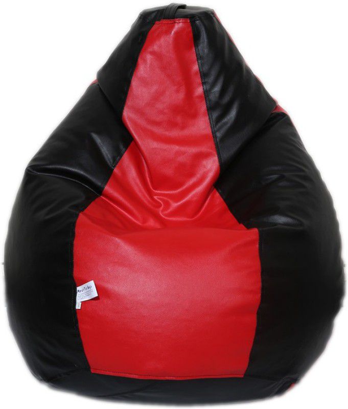 RAYA COLLECTION XL Tear Drop Bean Bag Cover (Without Beans)  (Multicolor)