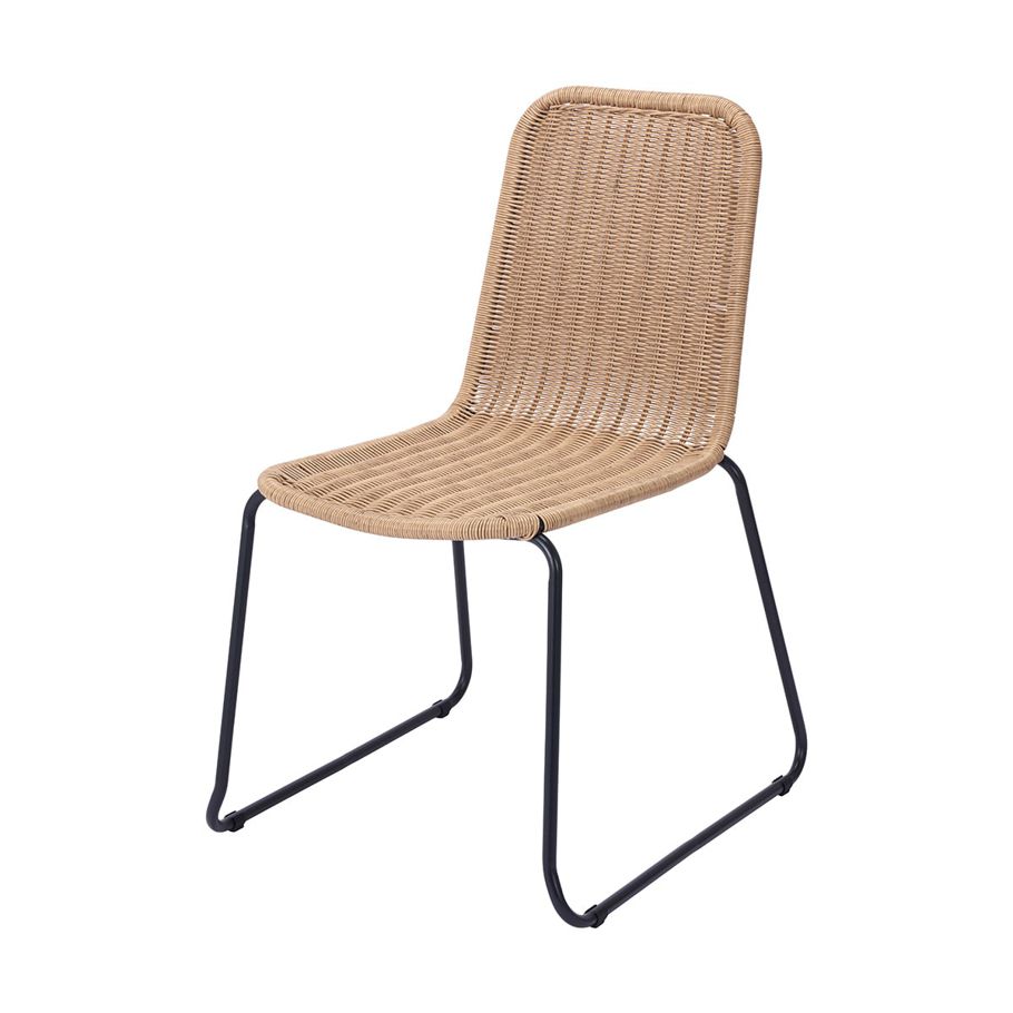Positano Woven Dining Chair - Brown