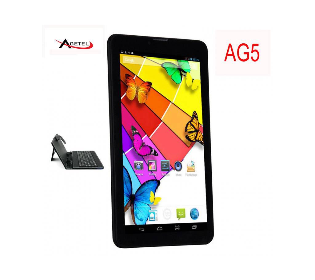Agetel Tablet Pc 1GB RAM 8GB Storage 5MP Camera Dual Sim