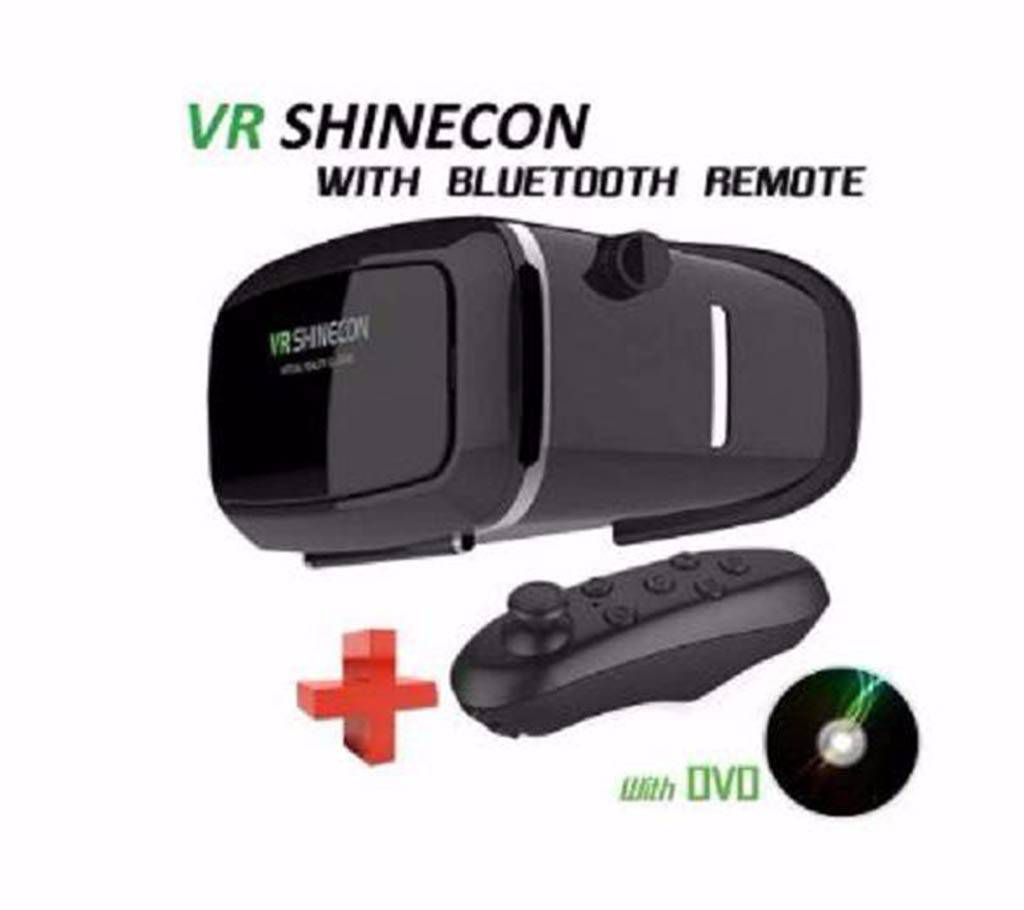 Shinecon VR Box 3D Glasses with Remote 