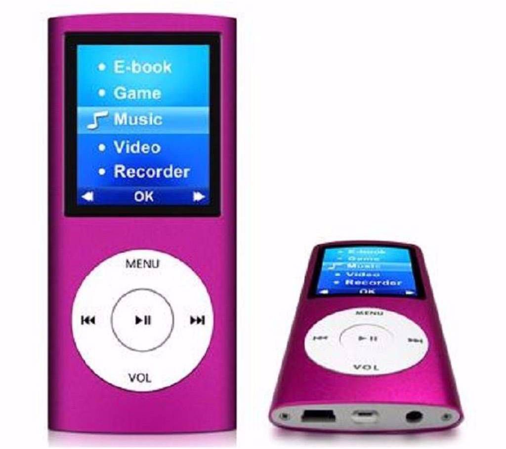 MP3 Music Media Video Player – Pink