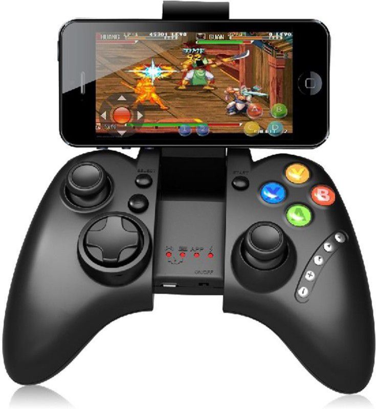 BLENDIA Wireless Bluetoothv3.0 Gaming Game Controller Gamepad (Black, For PC, Android, iOS, Mac OS) Gamepad  (Black, For Android, Mac OS, iOS, PC)
