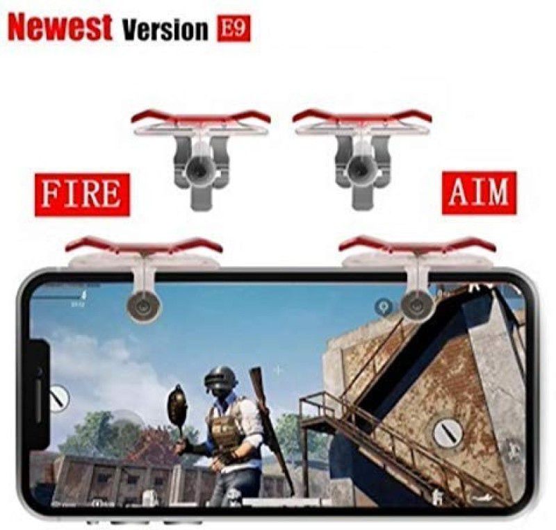 Phone Mobile Gaming Trigger Fire Button Handle Button Aim Key Professional Edition  (Code in the Box - for Switch)