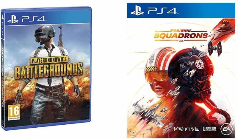 STAR WARS Squadrons&PUBG: Battlegrounds PS4 (2020)  (ACTION ADVENTURE, for PS4)