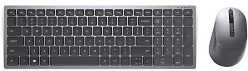 DELL KM7120W Original Wireless Keyboard & Mouse with Programmable Buttons Combo Set