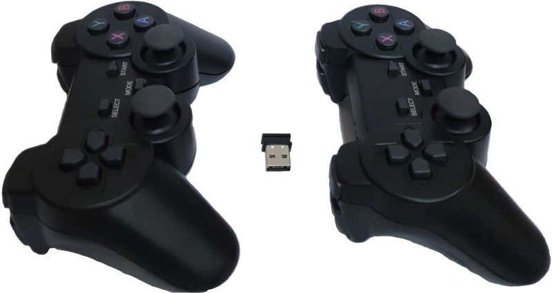 Wireless Video Gaming Controller with Game Stick (2 Controller, 1 Game Stick) Limited Edition  (Code in the Box - for PC)