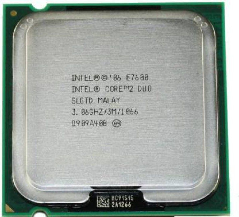 jioshop 3.06 GHz LGA 775 Intel® Core™2 Duo Processor E7600 3M Cache, 3.06 GHz, 1066 MHz Processor  (Silver)