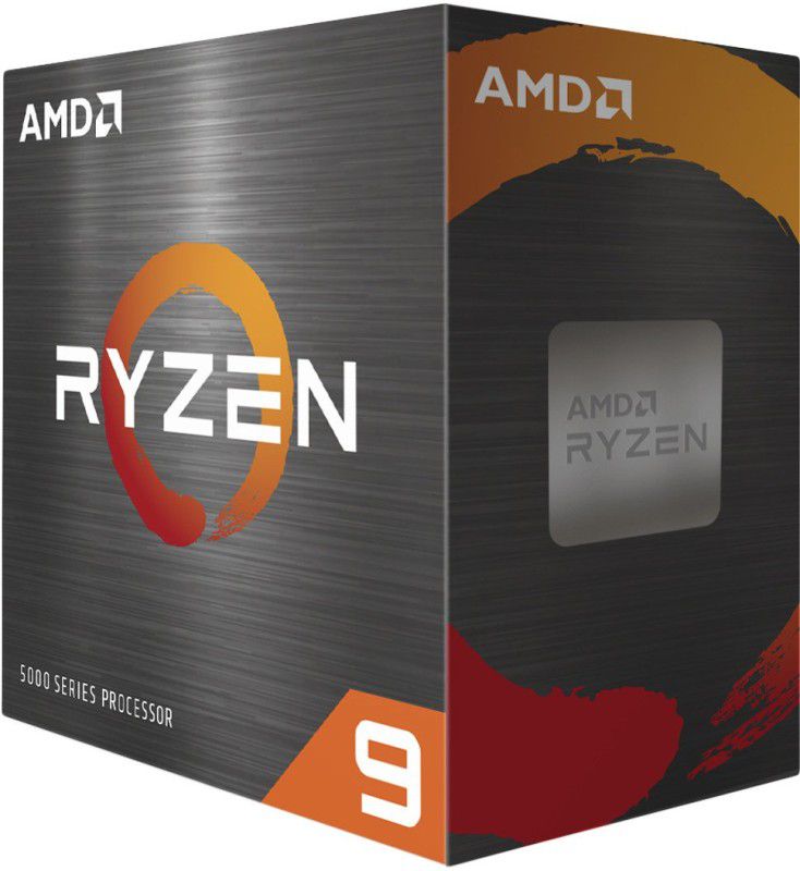 amd Ryzen 9 5900X 3.7 GHz Upto 4.8 GHz AM4 Socket 12 Cores 24 Threads Desktop Processor  (Silver)